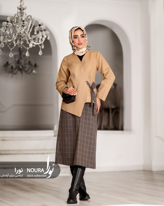 Sherzad Karam skirt coat - Noura